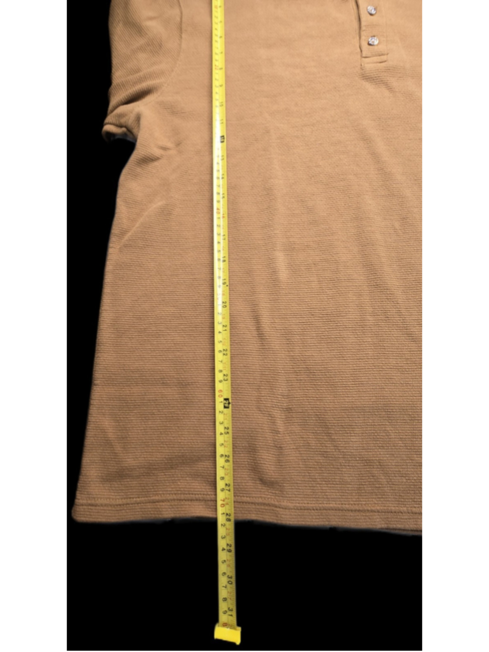 Wrangler Men’s 2XL Waffle Knit Henley Long Sleeve Pocket Workwear - Picture 4 of 6